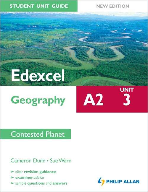 Book cover of Edexcel A2 Geography: Unit 3 Contested Planet (PDF)