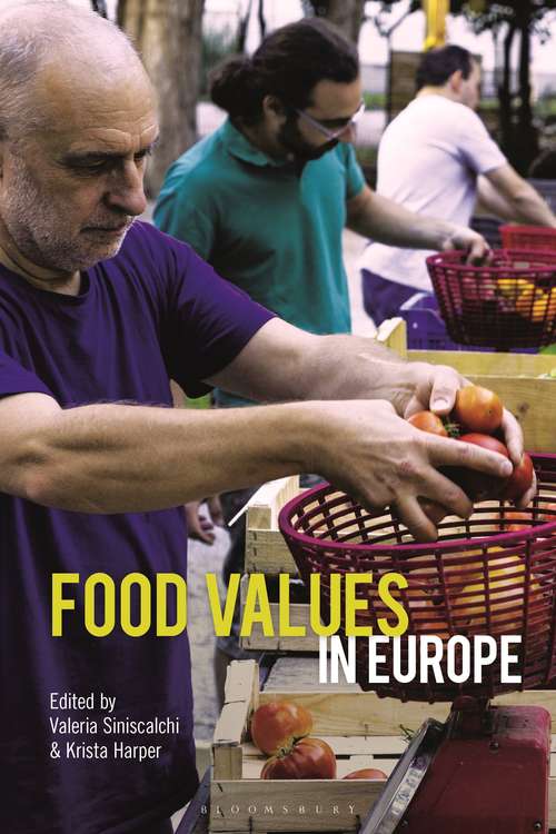 Book cover of Food Values in Europe