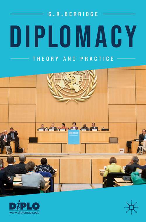 Book cover of Diplomacy: Theory and Practice (6th ed. 2022)