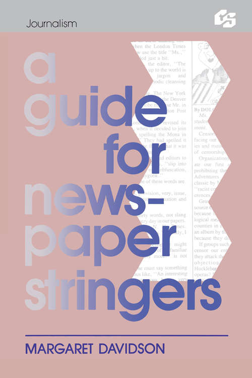 Book cover of A Guide for Newspaper Stringers