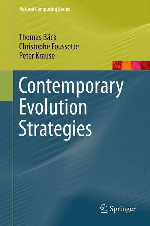Book cover of Contemporary Evolution Strategies (2013) (Natural Computing Series)