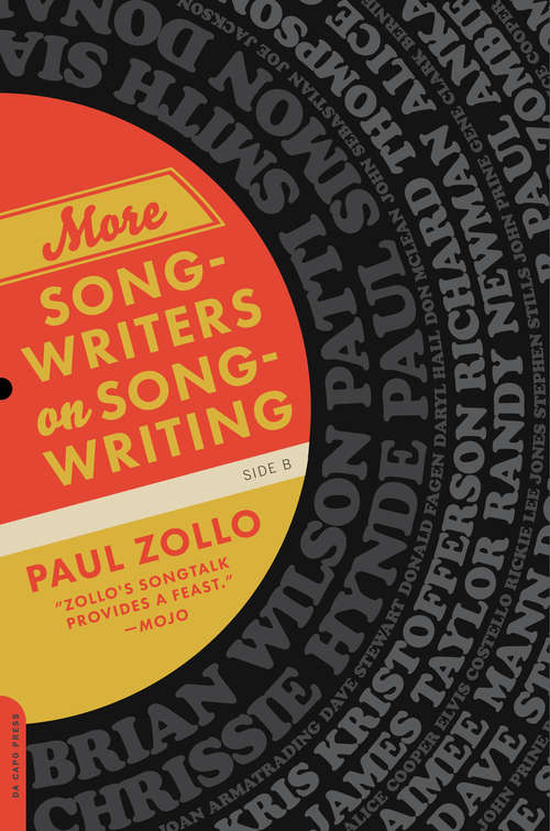 Book cover of More Songwriters on Songwriting (4)