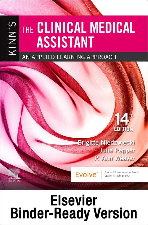 Book cover of Kinn's The Clinical Medical Assistant - E-Book: An Applied Learning Approach