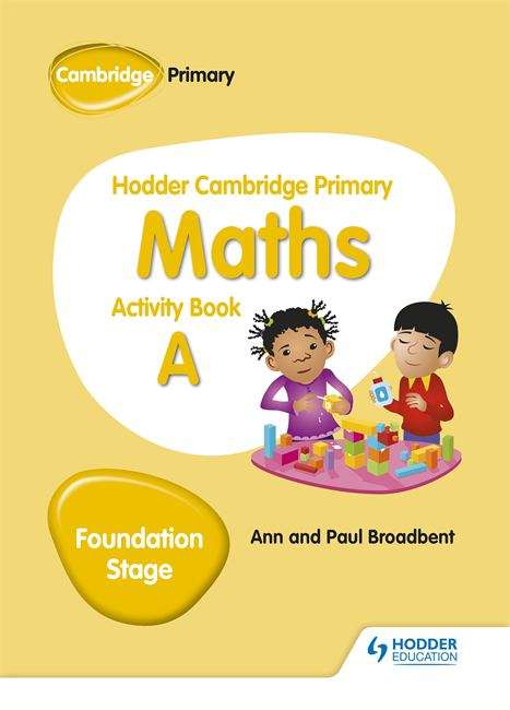 Book cover of Hodder Cambridge Primary Maths Activity Book A Foundation Stage (PDF)