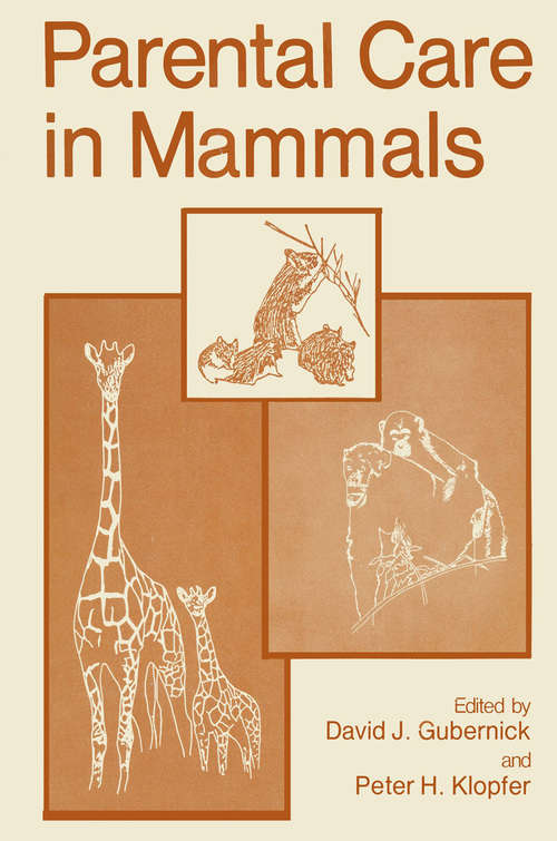 Book cover of Parental Care in Mammals (1981)