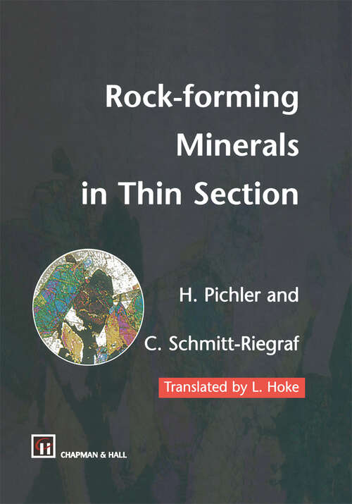 Book cover of Rock-forming Minerals in Thin Section (2nd ed. 1997)