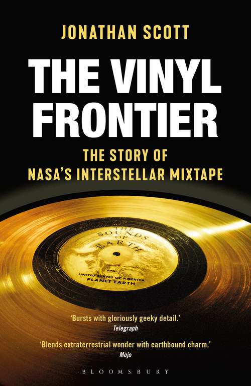 Book cover of The Vinyl Frontier: The Story of the Voyager Golden Record