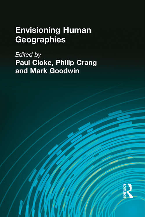 Book cover of Envisioning Human Geographies