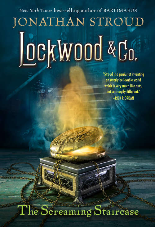 Book cover of The Screaming Staircase (Lockwood & Co. #1)