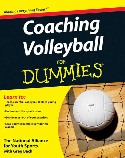 Book cover of Coaching Volleyball For Dummies
