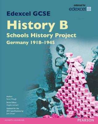 Book cover of Edexcel GCSE: Schools History Project Germany 1918-1945 (PDF)