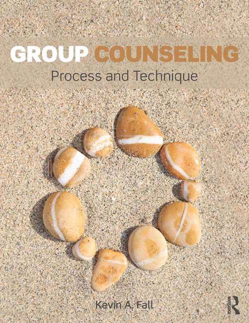 Book cover of Group Counseling: Process and Technique