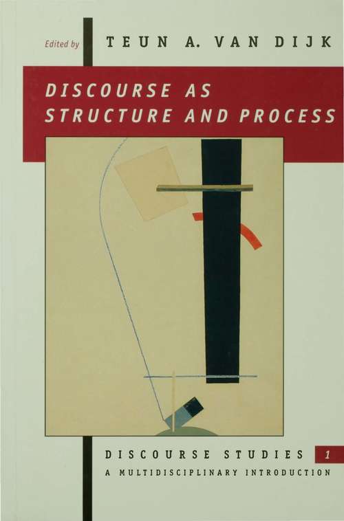 Book cover of Discourse as Structure and Process (PDF)