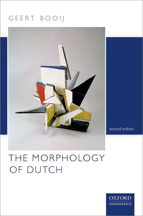 Book cover of The Morphology of Dutch