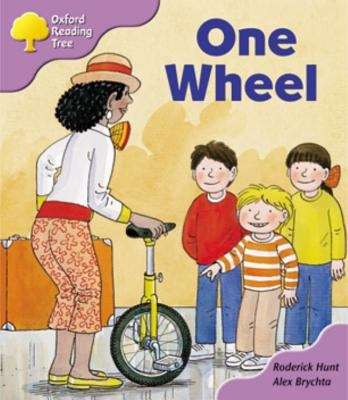 Book cover of Oxford Reading Tree, Stage 1+, More First Sentences: One Wheel (2005 edition)