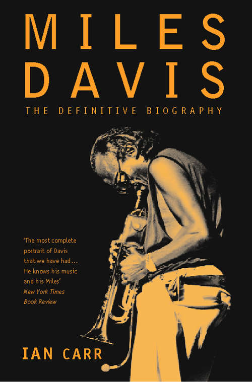 Book cover of Miles Davis: The Definitive Biography (ePub text-only edition)