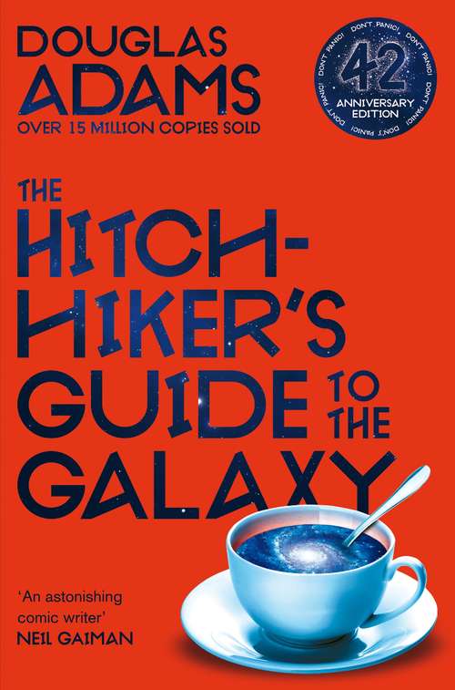 Book cover of The Hitchhiker's Guide to the Galaxy: Douglas Adams Live In Concert (The Hitchhiker's Guide to the Galaxy #1)