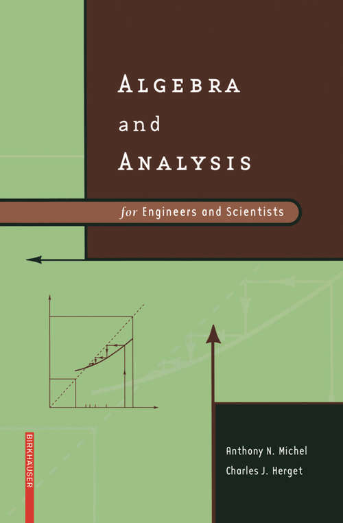 Book cover of Algebra and Analysis for Engineers and Scientists (2007)