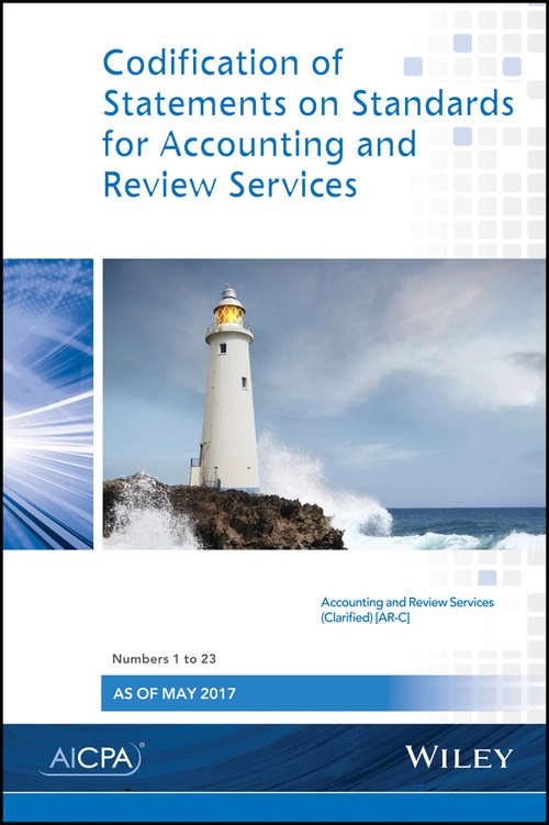 Book cover of Codification of Statements on Standards for Accounting and Review Services: Numbers 1 - 23