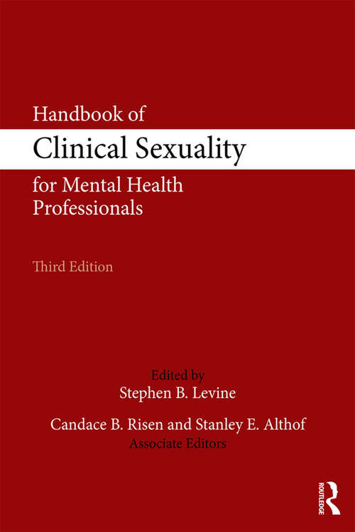 Book cover of Handbook of Clinical Sexuality for Mental Health Professionals (3)