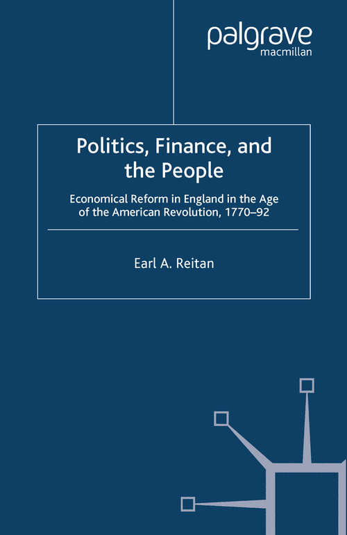 Book cover of Politics, Finance, and the People (2007)
