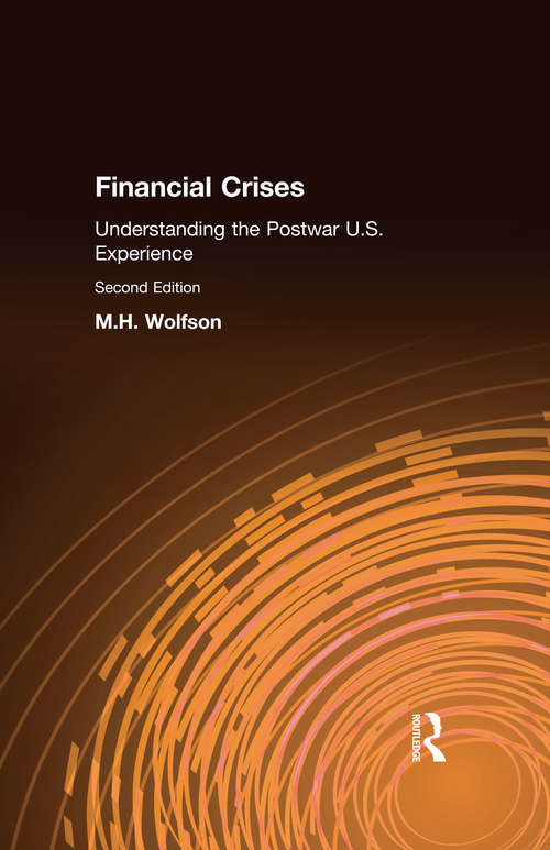 Book cover of Financial Crises: Understanding the Postwar U.S. Experience (2)