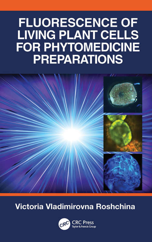 Book cover of Fluorescence of Living Plant Cells for Phytomedicine Preparations