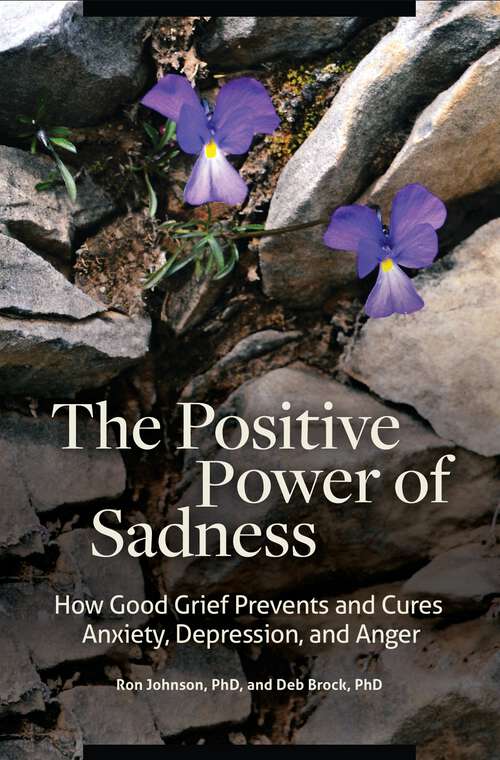 Book cover of The Positive Power of Sadness: How Good Grief Prevents and Cures Anxiety, Depression, and Anger (Psychology, Religion, and Spirituality)