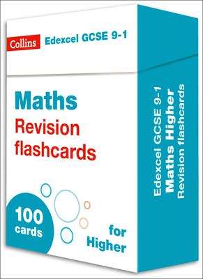 Book cover of New Edexcel GCSE 9-1 Maths Higher Revision Flashcards (PDF)