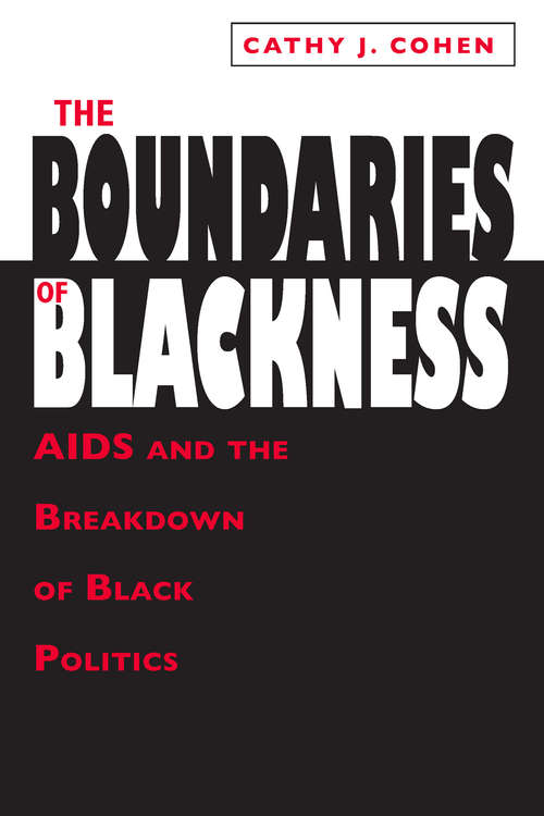 Book cover of The Boundaries of Blackness: AIDS and the Breakdown of Black Politics