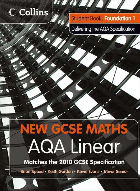 Book cover of New GCSE Maths: Student Book Foundation 1 (PDF)