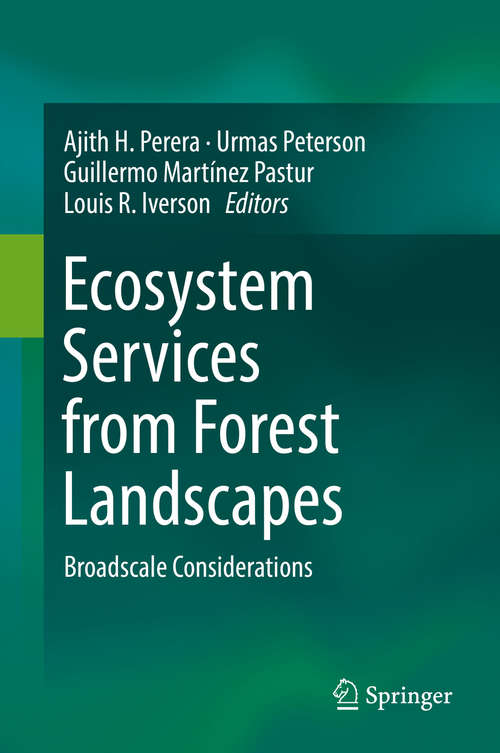 Book cover of Ecosystem Services from Forest Landscapes: Broadscale Considerations
