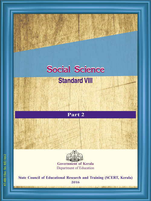 Book cover of Social Science Part 2 class 8 - S.C.E.R.T. - Kerala Board