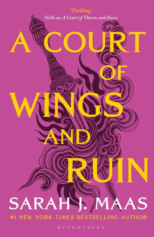Book cover of A Court of Wings and Ruin (A Court of Thorns and Roses)