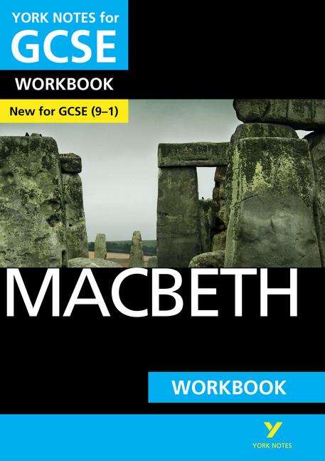 Book cover of Macbeth: York Notes For Gcse Workbook Grades 9-1 (PDF)