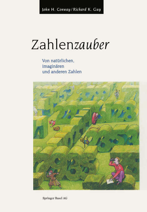 Book cover of Zahlenzauber: Von natürlichen, imaginären und anderen Zahlen (1997)