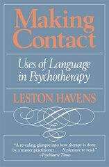 Book cover of Making Contact: Uses Of Language In Psychotherapy