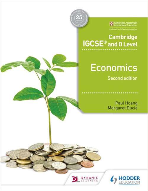 Book cover of Cambridge IGCSE and O Level Economics 2nd edition