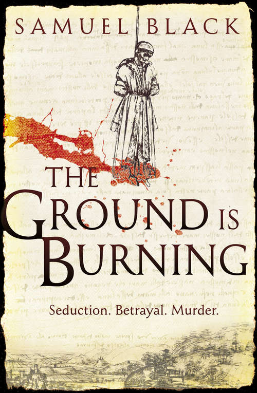 Book cover of The Ground is Burning (Main)