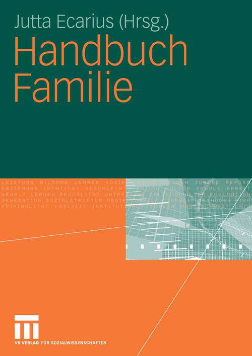 Book cover of Handbuch Familie (2007)