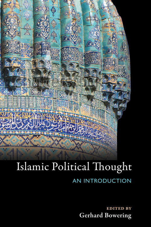 Book cover of Islamic Political Thought: An Introduction