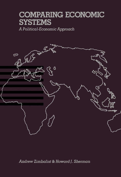Book cover of Comparing Economic Systems: A Political-Economic Approach