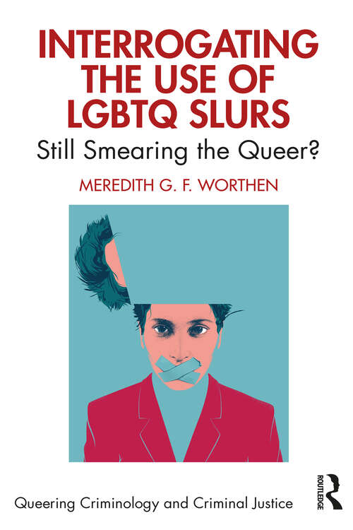 Book cover of Interrogating the Use of LGBTQ Slurs: Still Smearing the Queer? (Queering Criminology and Criminal Justice)