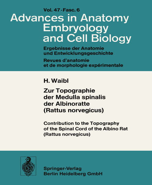 Book cover of Zur Entwicklung der Chorioallantoismembran des Hühnchens (1973) (Advances in Anatomy, Embryology and Cell Biology #47)