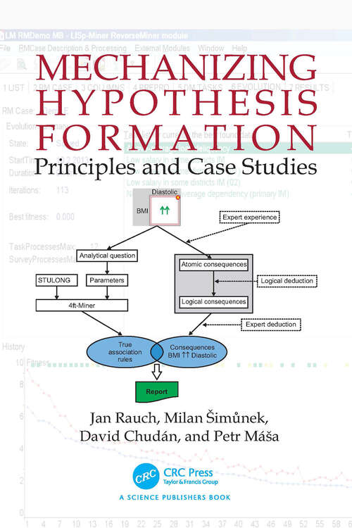 Book cover of Mechanizing Hypothesis Formation: Principles and Case Studies