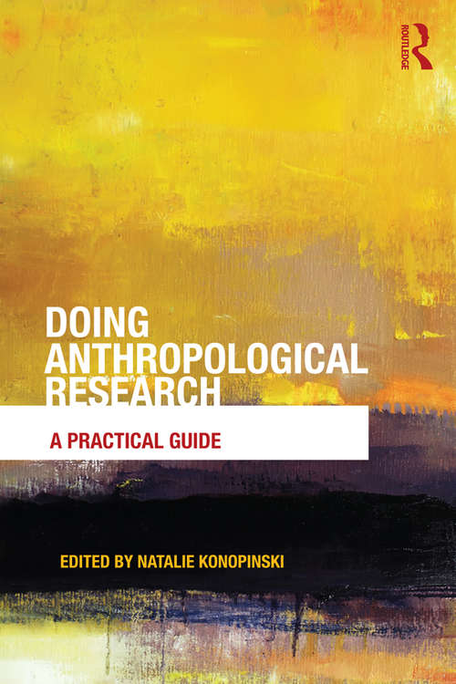 Book cover of Doing Anthropological Research: A Practical Guide
