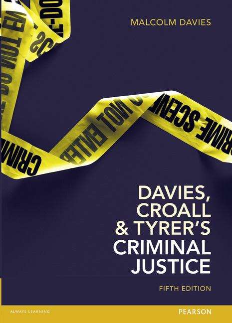 Book cover of Criminal Justice (PDF)