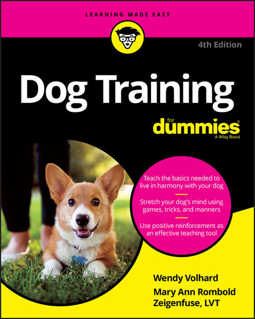 Book cover of Dog Training For Dummies (4)