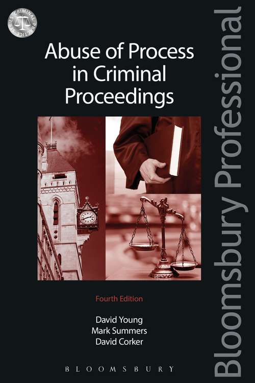 Book cover of Abuse of Process in Criminal Proceedings