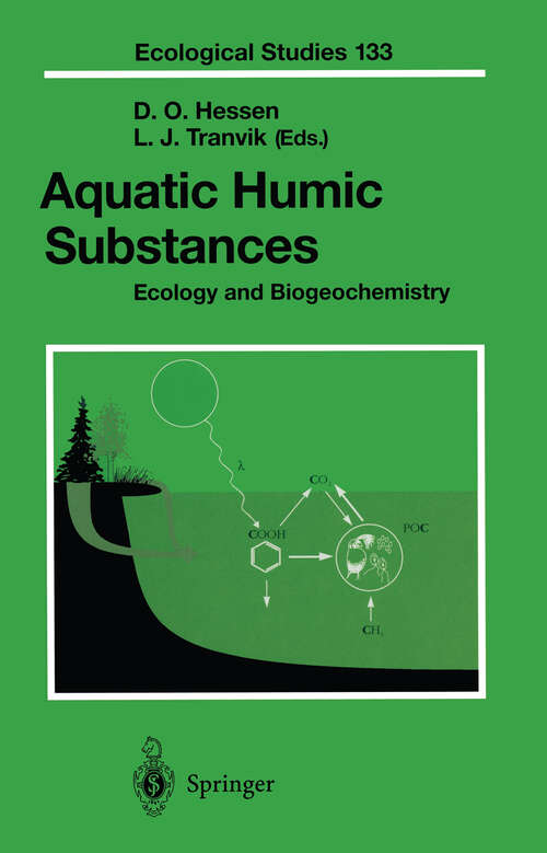 Book cover of Aquatic Humic Substances: Ecology and Biogeochemistry (1998) (Ecological Studies #133)